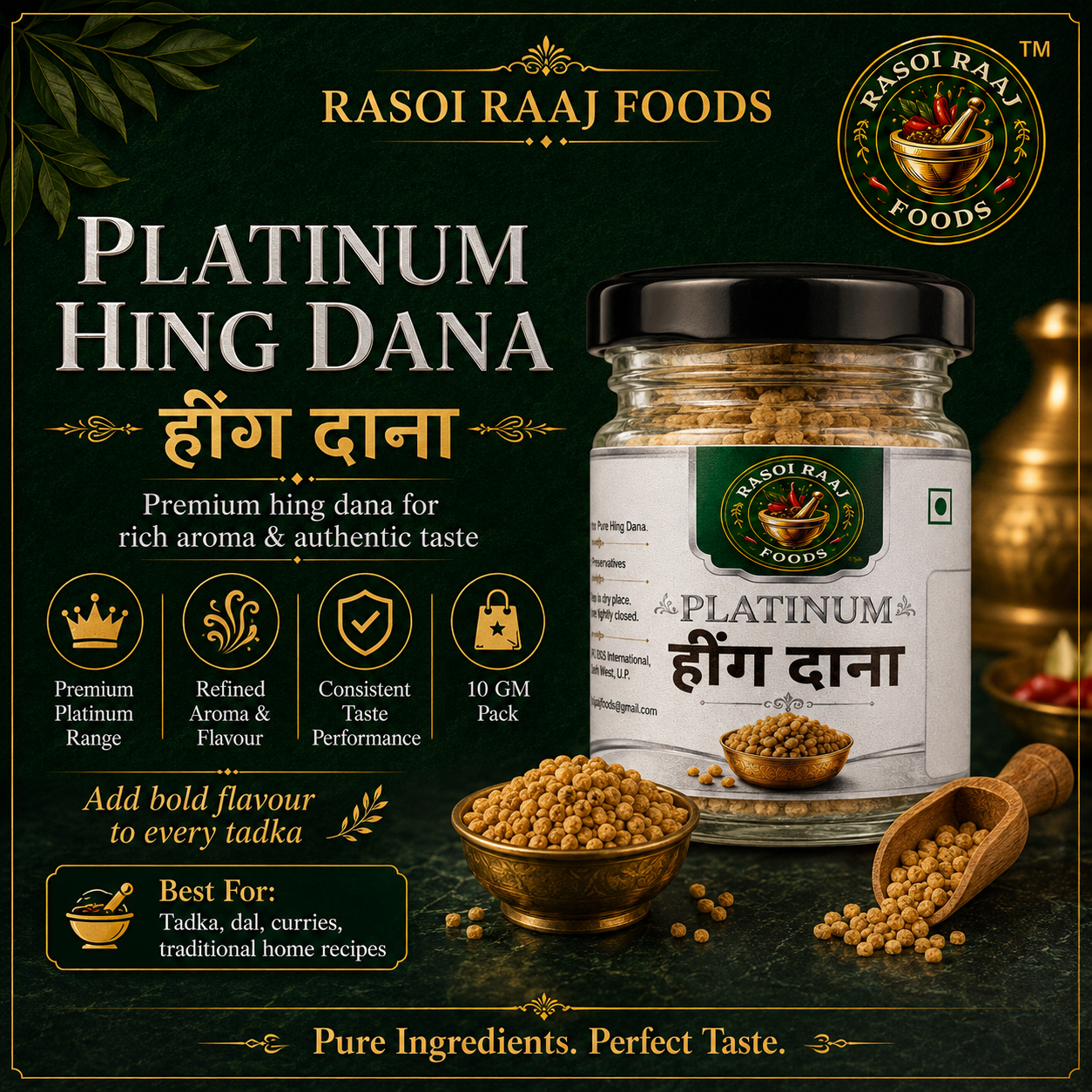 PREMIUM PLATINUM HING DANA | 10GM